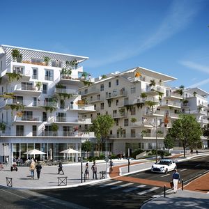 Un projet d'ensemble résidentiel dans le 9e arrondissement de Marseille que Coffim doit livrer fin 2022. Il comprendra huit immeubles, cinq maisons et des commerces en pied de bâtiments.