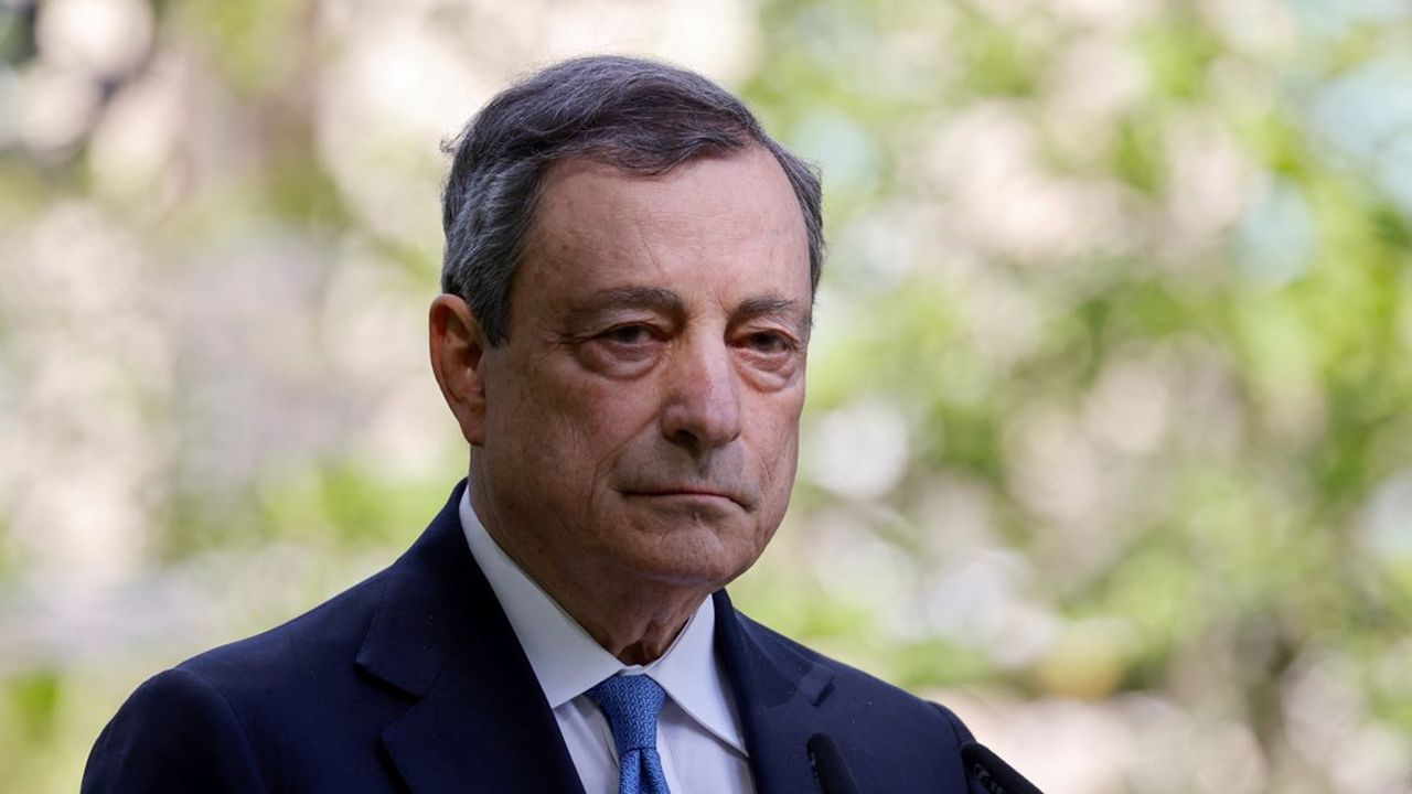 Le président du Conseil italien, Mario Draghi, a présenté sa démission jeudi.