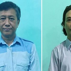 Kyaw Min Yu, 53 ans (gauche), était un militant prodémocratie et Phyo Zeya Thaw, 41 ans (droite), était un ancien député du parti de la dirigeante destituée Aung San Suu Kyi.