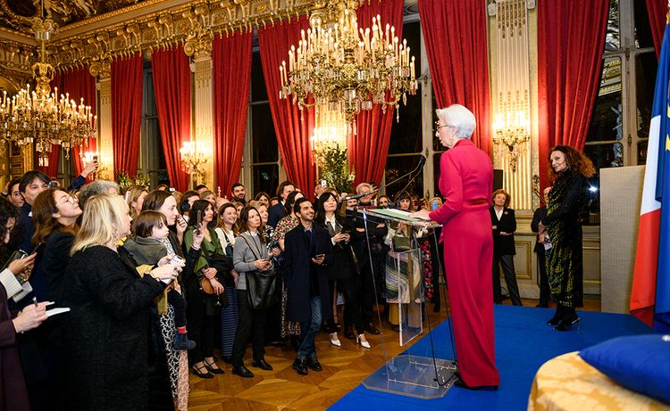 Le discours de Christine Lagarde devant l'assemblée