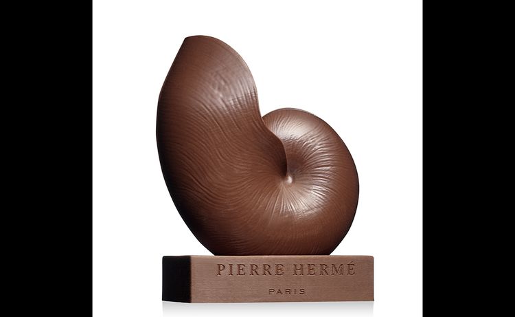 Les coquillages en chocolat de Pierre Hermé x Thomas Boog 