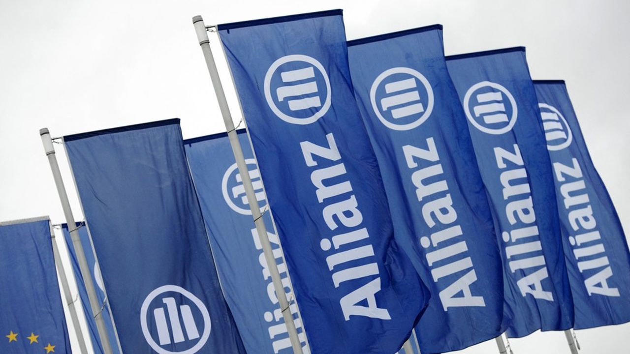 Allianz a pâti de la brusque remontée des taux.