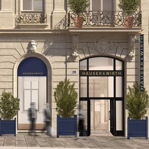L'immeuble qu'occupa longtemps la radio Europe 1, près de l'avenue Montaigne, accueillera l'an prochain la galerie Hauser & Wirth