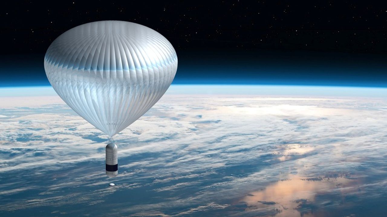 Le ballon de plus de 100 mètres de hauteur et 70 mètres de diamètre sera gonflé à l'hélium.