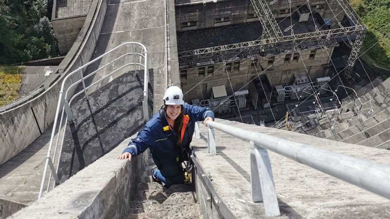 Après des années dans le nucléaire, Elodie Gipon exerce désormais sur des barrages hydrauliques.
