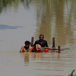 « Tout n'est qu'un grand océan », a déploré la ministre du Changement climatique, Sherry Rehman.