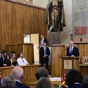 Le chancelier allemand, Olaf Scholz, a choisi l'université Charles à Prague pour présenter ses idées sur le « futur de l'Union européenne ».