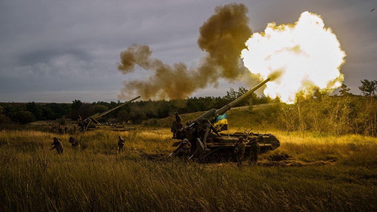 La contre-offensive ukrainienne vers Kherson a commencé | Les Echos