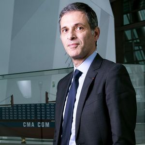 Rodolphe Saadé, PDG de CMA CGM.