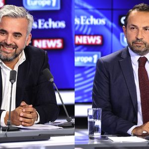 Les députés Alexis Corbière (LFI) et Sébastien Chenu (RN) étaient les invités de l'émission politique « Le Grand Rendez-vous » Europe 1 - CNews - « Les Echos ».