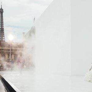 Défilé Givenchy printemps-été 2023, à l'Ecole militaire, en juin 2022.