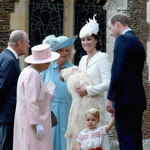 La famille royale sous toutes ses coutures, au baptême de la princesse Charlotte, le 5 juillet 2015.