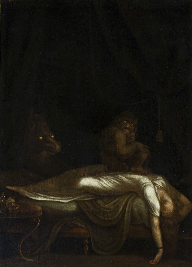 «Le Cauchemar», huile sur toile d'Heinrich Füssli (1741-1825),