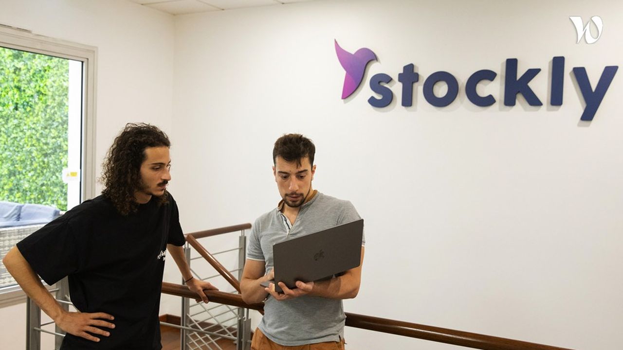 Eliott Jabès et Oscar Walter sont les cofondateurs de Stockly.