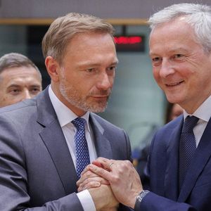 Les ministres des Finances allemand et français, Christian Lindner et Bruno Le Maire, ici en mai dernier, ont pu échanger ce mardi à l'Ecofin de Luxembourg.