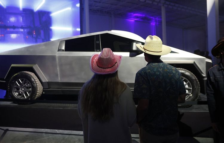 The launch of Tesla's Cybertruck, which was announced in 2019, has been delayed.  Production has been pushed back several times, and the first deliveries are not expected until the summer of 2023.