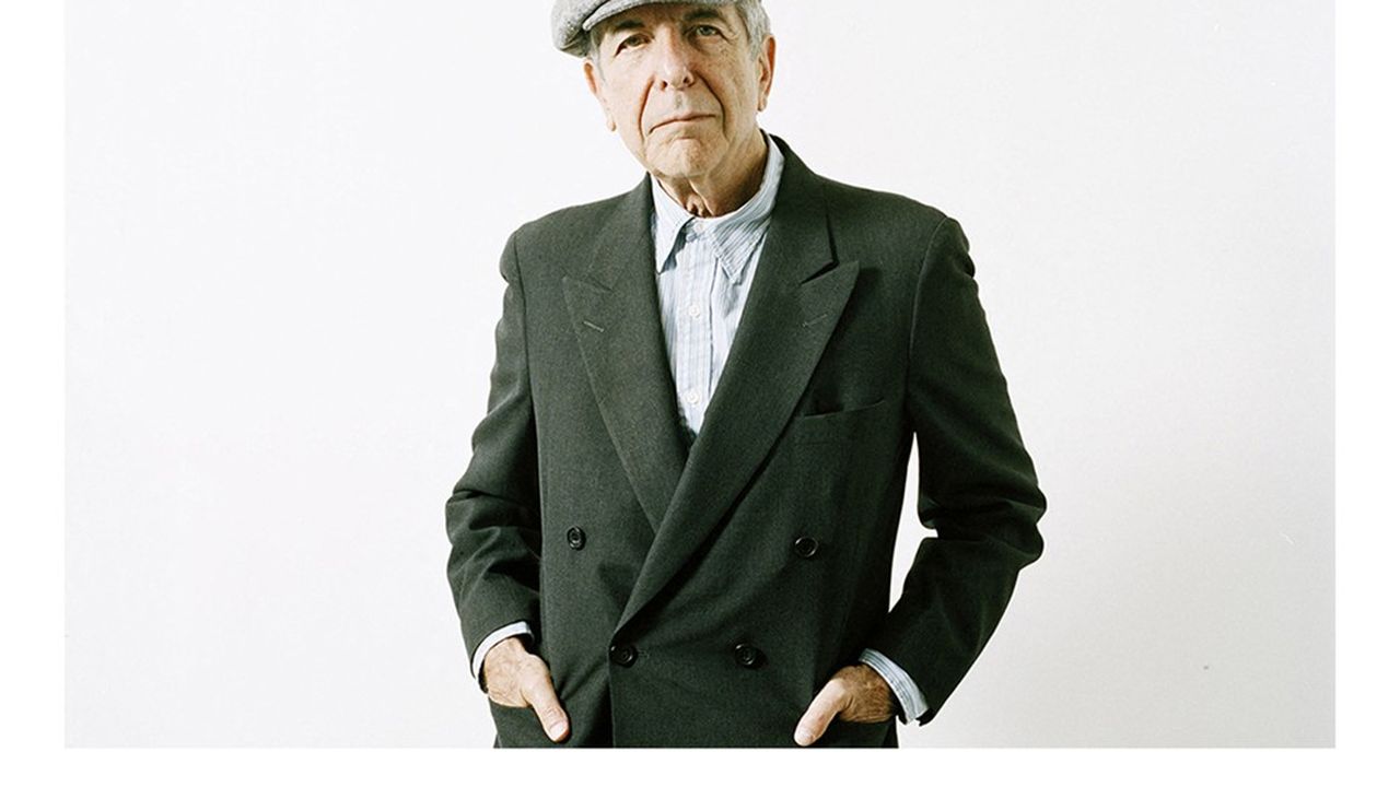 Leonard Cohen en 2008. Alors âgé de 73 ans, il fait son retour sur scène, après quinze années d'absence.