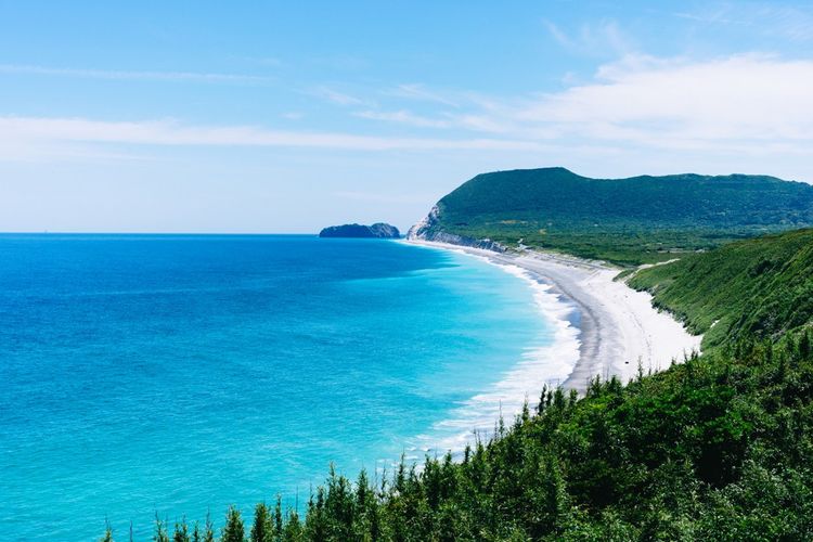 The volcanic island of Niijima is a surfer's paradise.