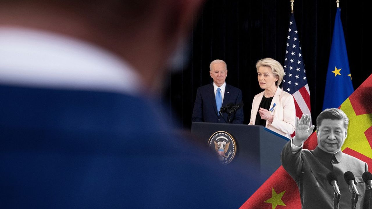 Le président américain Joe Biden et la présidente de la Commission européenne Ursula von der Leyen ont tous les deux fait adopter de nouveaux instruments contre l'agressivité de la Chine.