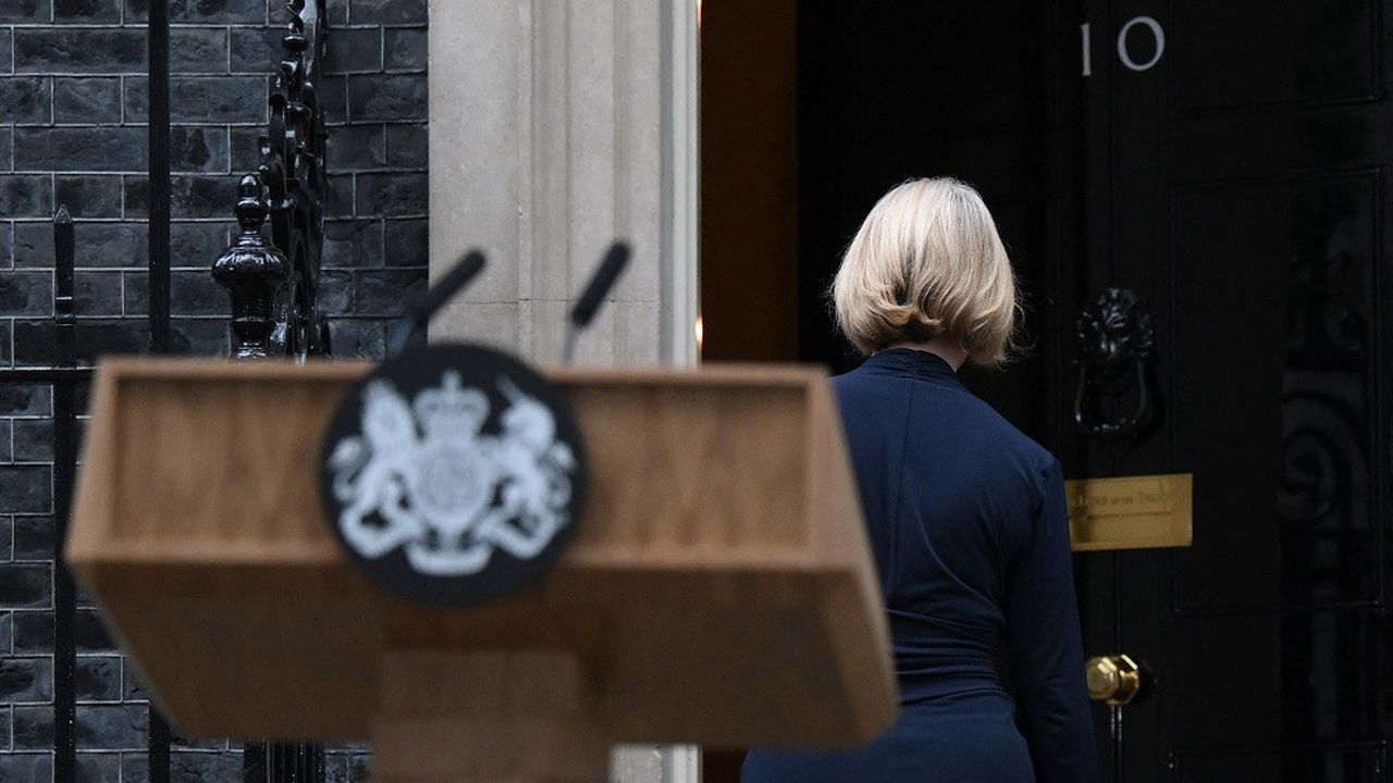 Liz Truss était arrivée à Downing Street le 5 septembre 2022.