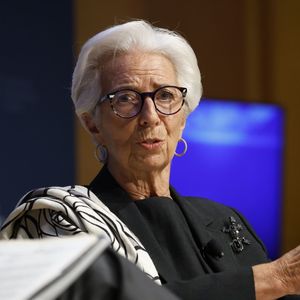 Christine Lagarde, la présidente de la Banque centrale européenne (BCE), le 12 octobre 2022.