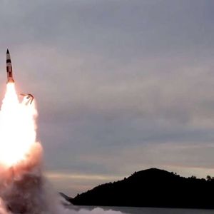 La Corée du Nord multiplie les essais de missiles, comme ici fin septembre.
