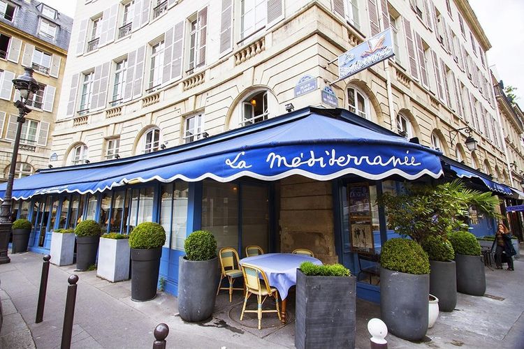 Restaurant La Méditerranée à Paris.