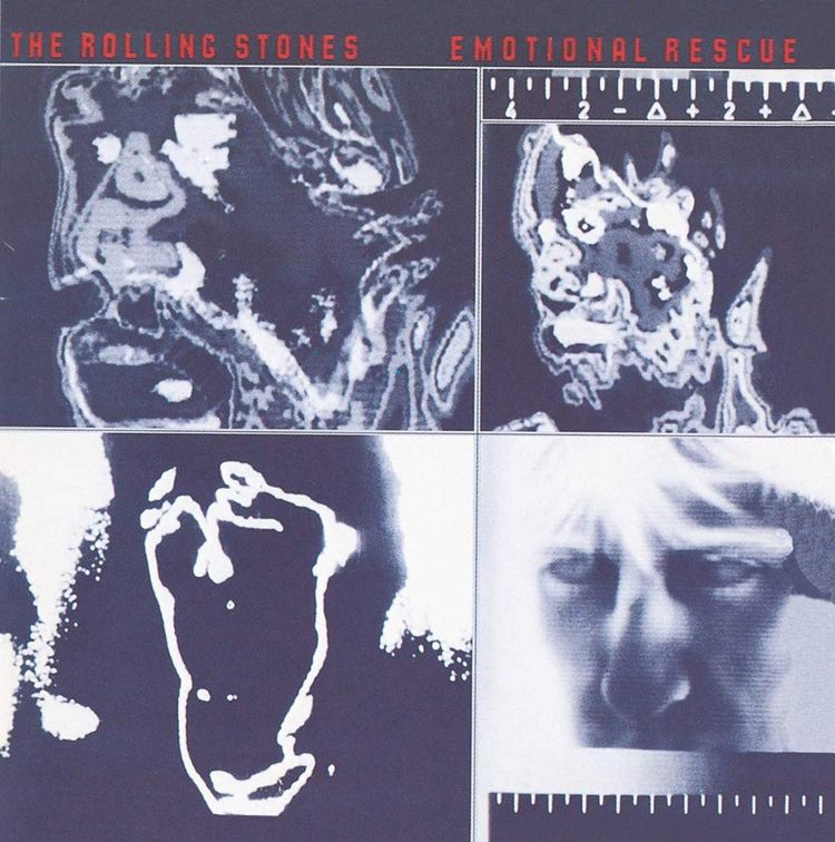 La fameuse pochette de l'album «Emotional Rescue» des Rolling Stones qui va donner Roy Adzak une visibilité mondiale