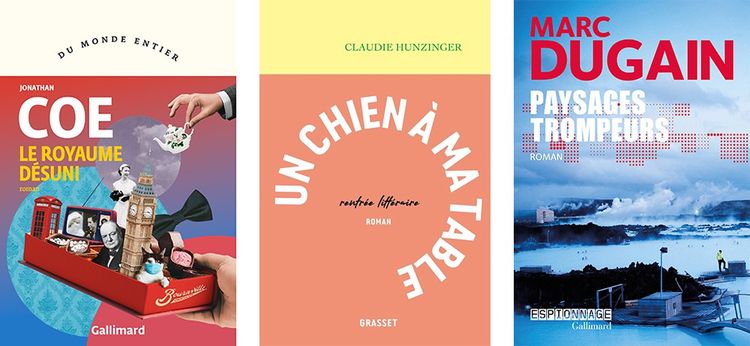 Les nouveaux Jonathan Coe et Marc Dugain, et le Prix Femina 2022… La sélection livres de la semaine.