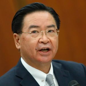 Le ministre des Affaires étrangères taïwanais Joseph Wu.