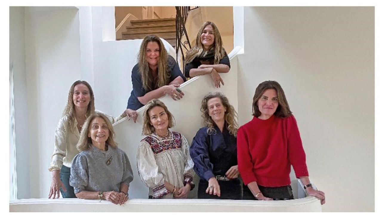 Les fondatrices de Spot  : Fabienne Altabert, Fabienne Bazire, Véronique Andre, Laura Conte, Paula Obligi, Florence Rouquette et Karine Rudnicki.