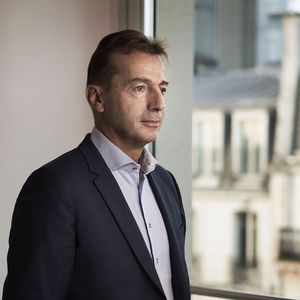 Guillaume Faury, président exécutif d'Airbus, à Paris le 28 octobre 2022.