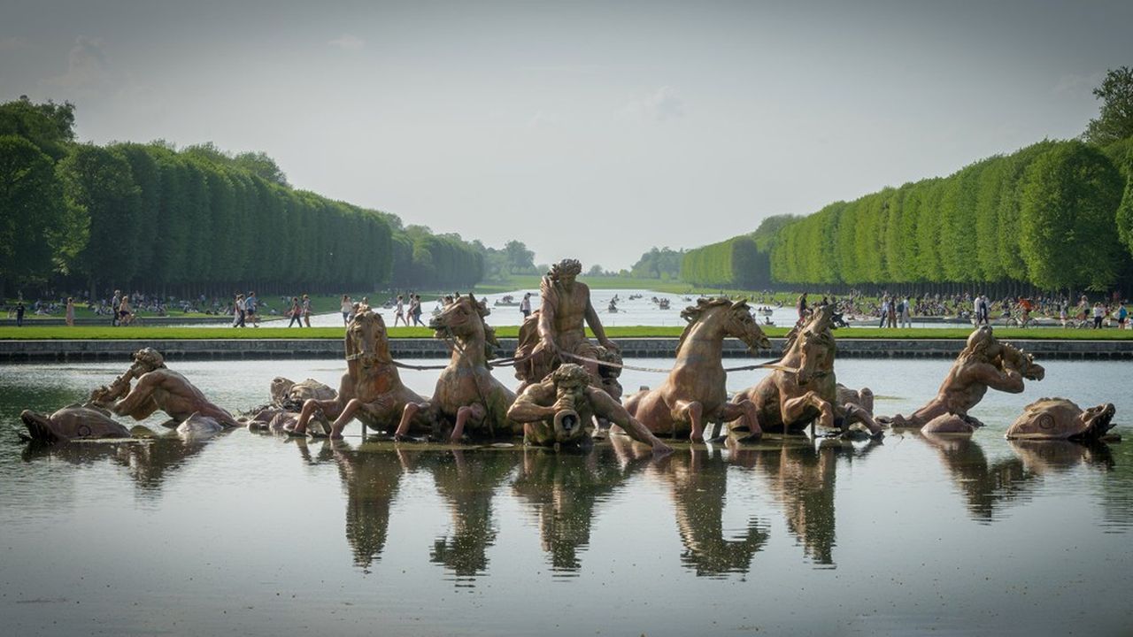 Le château de Versailles restaure le bassin d'Apollon