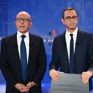 Le député des Alpes-Maritimes, Eric Ciotti, et Bruno Retailleau, sénateur de Vendée, les deux finalistes de l'élection pour la présidence des Républicains.
