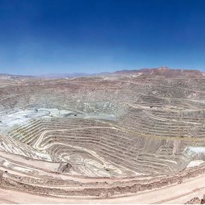 La mine d'Escondida au Chili, la plus grande mine de cuivre au monde, est exploitée par BHP.
