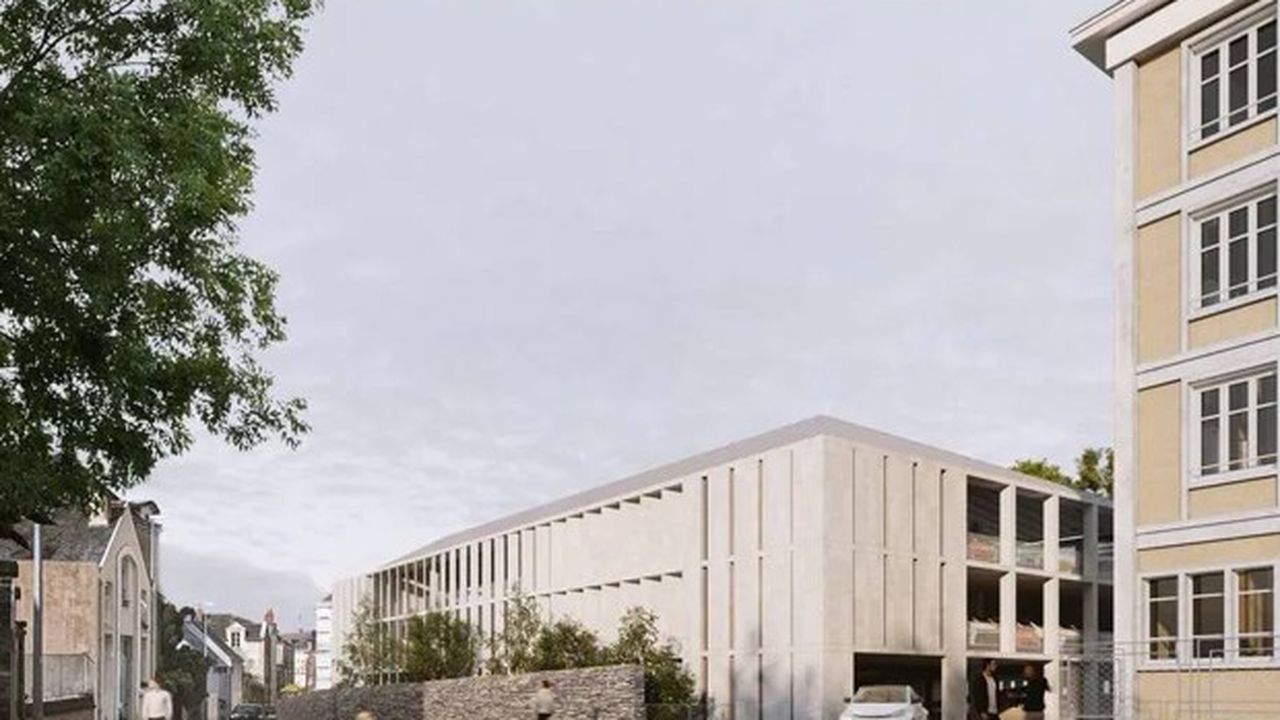 Le futur parking de l'Académie à Angers nécessite un investissement de 8,5 millions d'euros.
