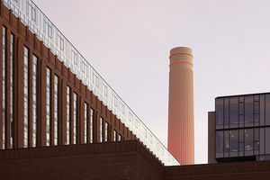 Vue de la centrale électrique de Battersea à Londres, réhabilitée après des travaux qui ont duré près de dix ans.