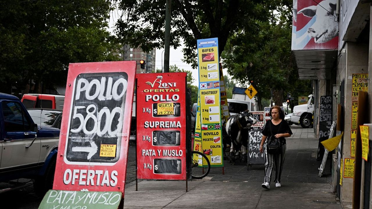 L'Argentine a enregistré une inflation de 94,8 % en 2022