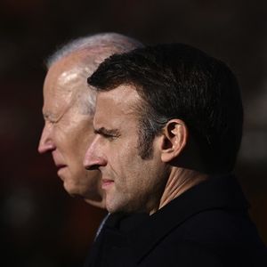 Joe Biden et Emmanuel Macron, le 1er décembre 2022.