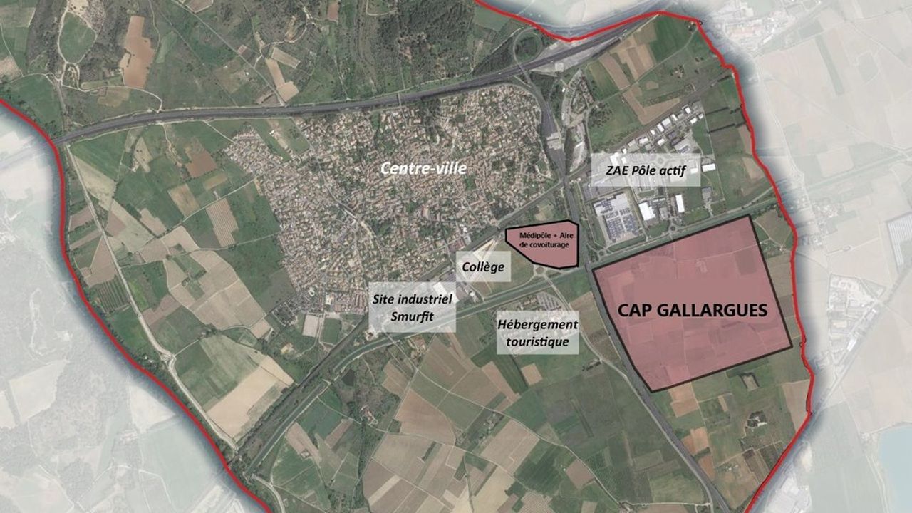 Baptisée Cap Gallargues, la zone d'activité s'étendra sur 25 hectares.