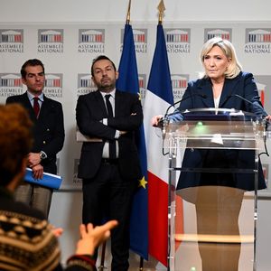 Marine Le Pen, à la tête du groupe des députés RN, entend mener la lutte contre la réforme des retraites à l'Assemblée (photo d'archives en décembre 2022).