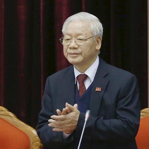 Le secrétaire général du parti communiste vietnamien Nguyen Phu Trong
