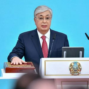 Le président du Kazakhstan, Kassym-Jomart Tokayev, a de nouveau prêté serment en novembre dernier.