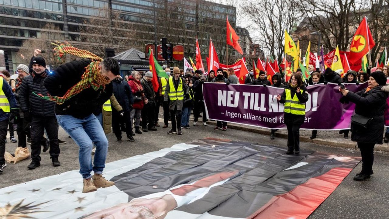 Une manifestation de militants prokurdes, il y a quelques jours à Stockholm, avait déjà provoqué des tensions avec la Turquie.