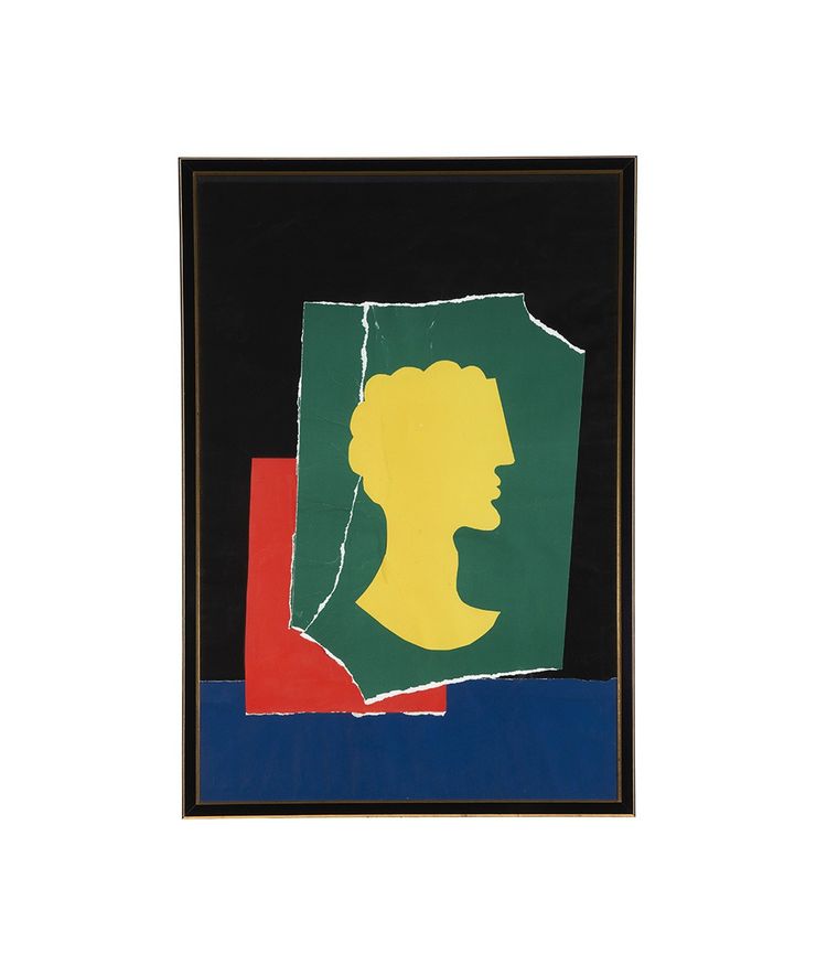 Collage Yves Saint Laurent, Profile, estimé 6 000-8 000 $.