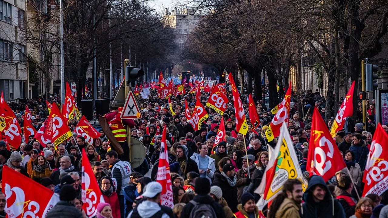 Lors de la première journée de mobilisation le 19 janvier, 46 % des cheminots s'étaient déclarés grévistes.