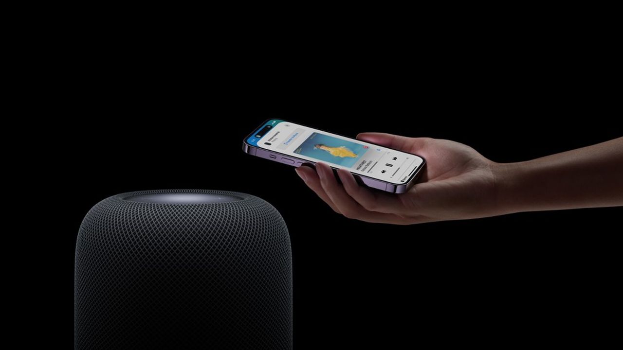 Apple lancera début février une deuxième génération de son HomePod, à 299 dollars au lieu de 349 dollars pour le premier modèle.