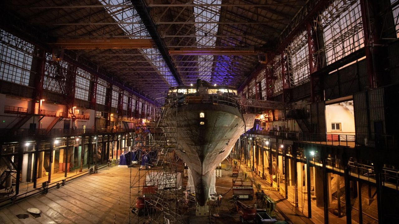 Le chantier naval de Lorient garde de belles perspectives d'activités