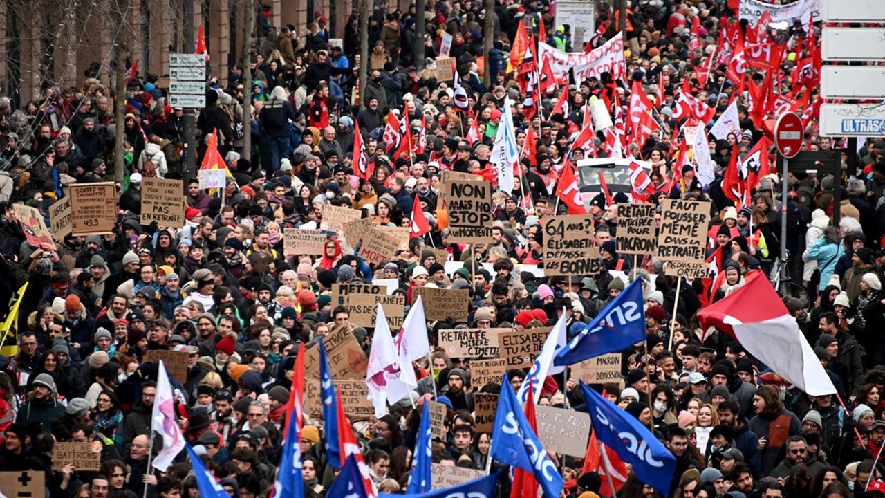 Le 19 janvier, entre 1,12 million de manifestants - selon les autorités - et plus de 2 millions - selon la CGT - avait défilé dans les rues.