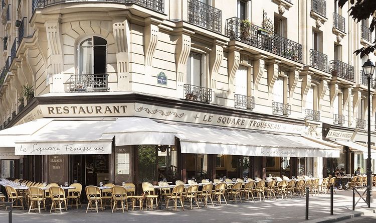 Restaurant Le Square Trousseau à Paris.